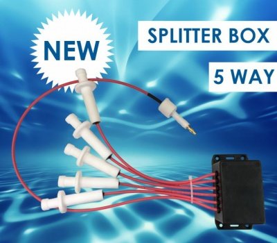 5 Way High Voltage Cable Splitter